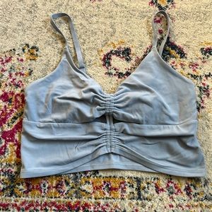 Athleta Cinch Longline Sports Bra